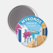 Aimant Mykonos Grèce (Recto/Verso)