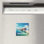 Aimant Mykonos Grèce Iles grecques (In Situ (Lave-vaisselle))