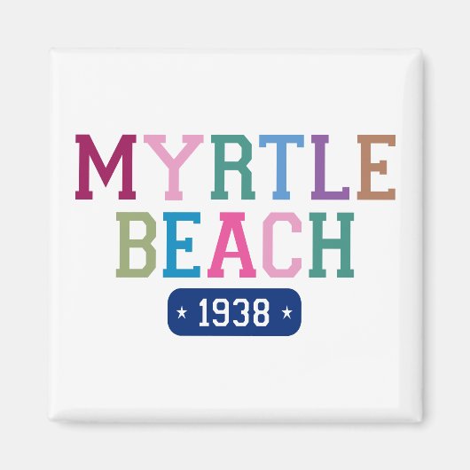Aimant Myrtle Beach 1938 (Devant)