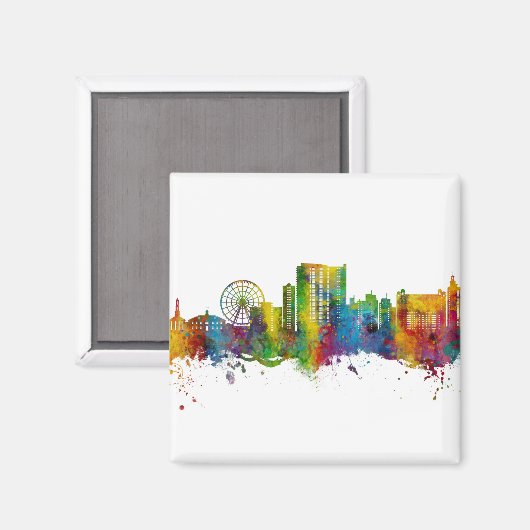 Aimant Myrtle Beach Caroline du Sud (Recto/Verso)