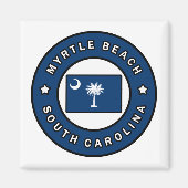 Aimant Myrtle Beach Caroline du Sud (Devant)
