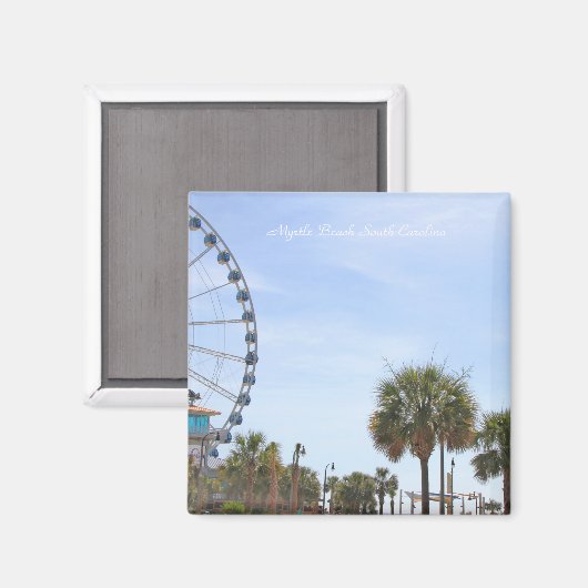 Aimant Myrtle Beach Caroline du Sud, Skywheel (Recto/Verso)