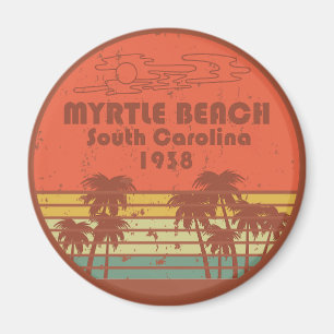 Aimant Myrtle Beach Caroline du Sud vintage