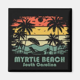 Aimant Myrtle Beach Caroline du Sud vintage