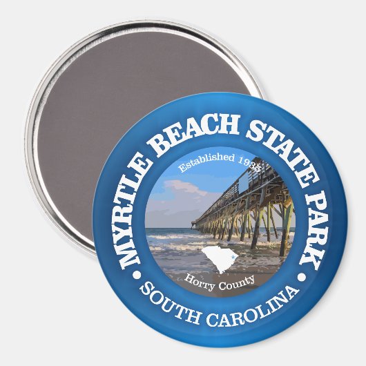 Aimant Myrtle Beach SP (Recto/Verso)