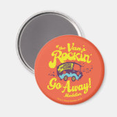 Aimant Mystery Machine "If The Van's Rockin'..." (Recto/Verso)