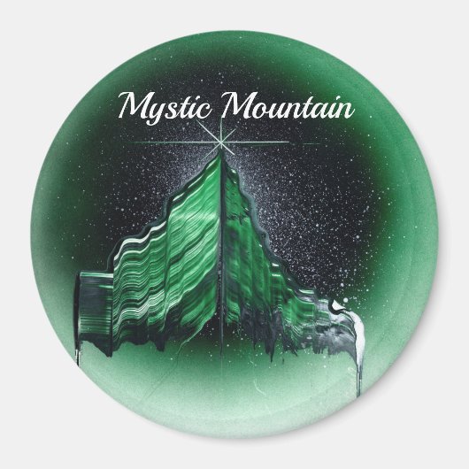 Aimant Mystic Jade Green Mountain (Devant)