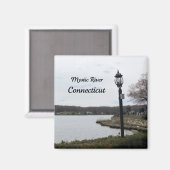 Aimant Mystic River, Connecticut (Recto/Verso)