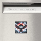 Aimant Mystical Cosmic Celestial Owl (In Situ (Lave-vaisselle))