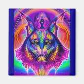 aimant mystique de chat (Devant)