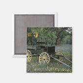 Aimant N.A., USA, Texas, Devine, Old wagon et (Recto/Verso)