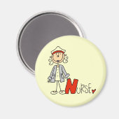 Aimant N est pour l'infirmière (Recto/Verso)