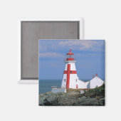 Aimant NA, Canada, Nouveau-Brunswick, île Campobello. (Recto/Verso)