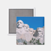 Aimant NA, États-Unis, SD, mont Rushmore. (Recto/Verso)