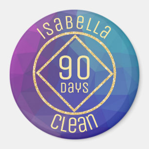 Aimant NA Narcotiques personnalisés Anonyme temps propre