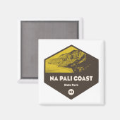 Aimant Nā Pali Coast State Park Hawaii (Recto/Verso)