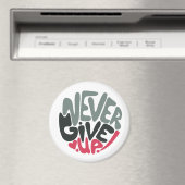 Aimant N'abandonnez jamais - Optimiser le blanc inspirant (In Situ (Lave-vaisselle))