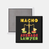 Aimant Nacho Avocat moyen Funny Cinco de Mayo (Recto/Verso)