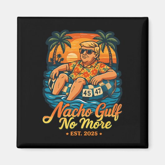 Aimant Nacho Gulf Plus De Golfe Des États-Unis Est 2025 (Devant)