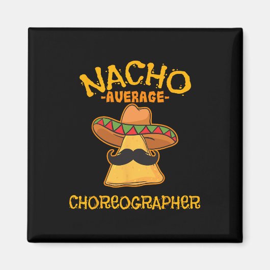 Aimant Nacho Moyenne Chorégraphe Cinco De Mayo Danser (Devant)