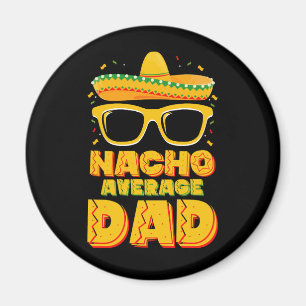 Aimant Nacho Moyenne Papa Cinco De Mayo Famille Matching