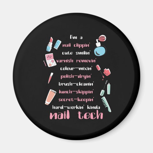 Aimant Nail Tech (Devant)