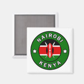 Aimant Nairobi Kenya (Recto/Verso)
