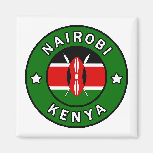 Aimant Nairobi Kenya (Devant)
