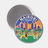 Aimant Nairobi, Kenya Kenya (Recto/Verso)