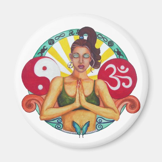 Aimant Namaste (Devant)