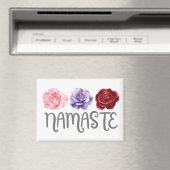 Aimant Namaste à trois fleurs (In Situ (Lave-vaisselle))