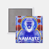 Aimant Namaste Bouddha (Recto/Verso)