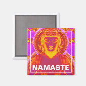 Aimant Namaste Bouddha (Recto/Verso)