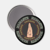 Aimant Namaste Hands (Recto/Verso)