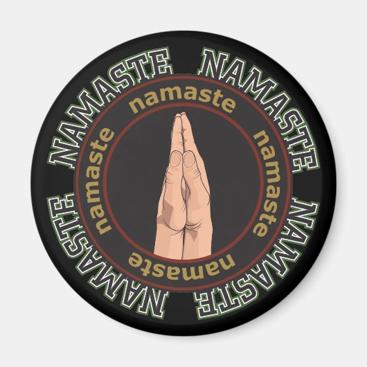 Aimant Namaste Hands (Devant)