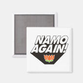 Aimant Namo Modiji 2019 Narendra Modi BJP Lotus T-s (Recto/Verso)