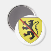 Aimant Namur Arms, Belgique (Recto/Verso)