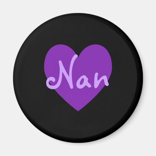 Aimant Nan en violet (Devant)