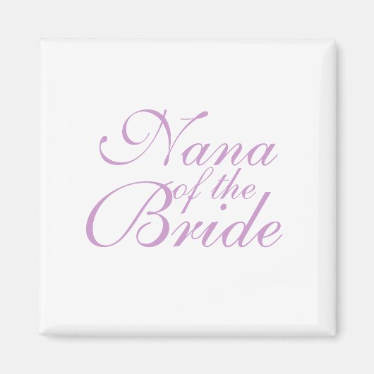 Aimant Nana de la mariée (Devant)