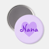 Aimant Nana en violet (Recto/Verso)