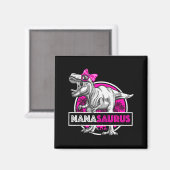Aimant Nanasaurus T-rex Matching Funny Grandma Saurus Din (Recto/Verso)