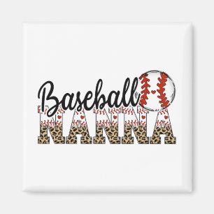Aimant Nanna Women Ballpark Nanna Baseball Maman Mères Da