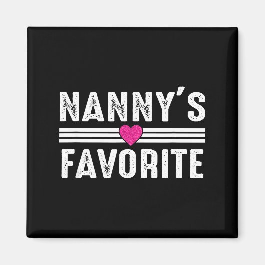 Aimant Nanny's Favorite (Devant)