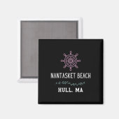 Aimant Nantasket Beach Trendy Hull Machusetts Vacation Tr (Recto/Verso)