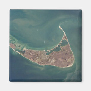 Aimant Nantucket Satellite Photographie