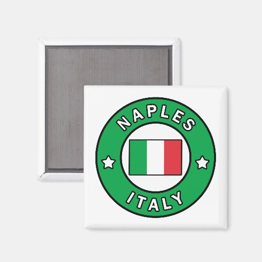 Aimant Naples Italie (Recto/Verso)