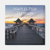 Aimant Naples Pier En Floride Nouveauté (Devant)