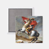Aimant Napoléon Bonaparte Peinture de Jacques-Louis David (Recto/Verso)