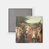 Aimant Napoléon Bonaparte reçoit les clés (Recto/Verso)