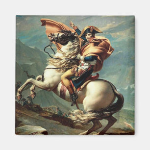 Aimant Napoléon croisant les Alpes